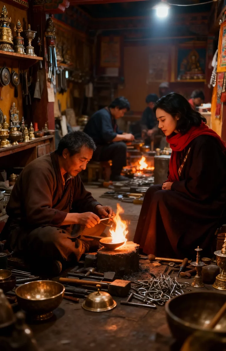 Founder and Tibetan metal craftsman