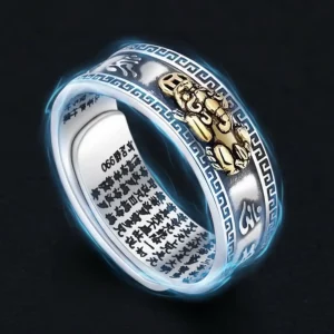 Feng Shui Pixiu Mantra Ring – Your Gateway to Lasting Prosperity