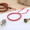 Tibetan Buddhist Knot Lucky Rope Bracelet – Handmade Blessed Protection Bracelet