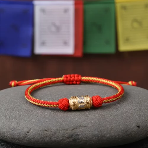 Tibetan Luck Bracelet - Om Mani Padme Hum