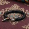 Om Mani Padme Hum Coconut Shell Bracelet