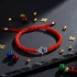 Hamsa Hand Red String Bracelet - Triple Evil Eye Protection Charm