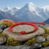 Handmade Tibetan Knot Bracelet - Red String Protection
