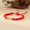 Angel Number Bracelet 111-999 | Red String - 777 Angel Number Bracelet