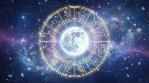 Hero image mystical celestial night sky