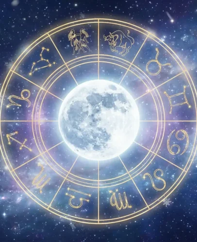 Hero image mystical celestial night sky