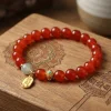 Red Agate Good Fortune Bracelet | Wealth & Luck