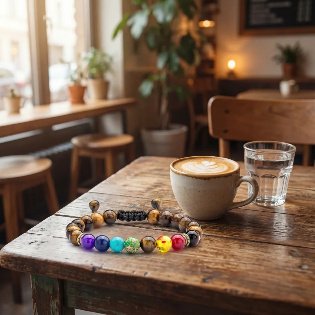 TigerEyeBracelet_CoffeeShop Tigereyebracelet coffeeshop