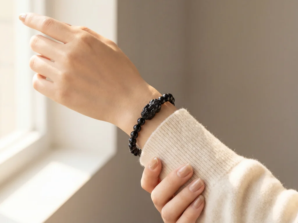 How to wear feng shui bracelet left hand