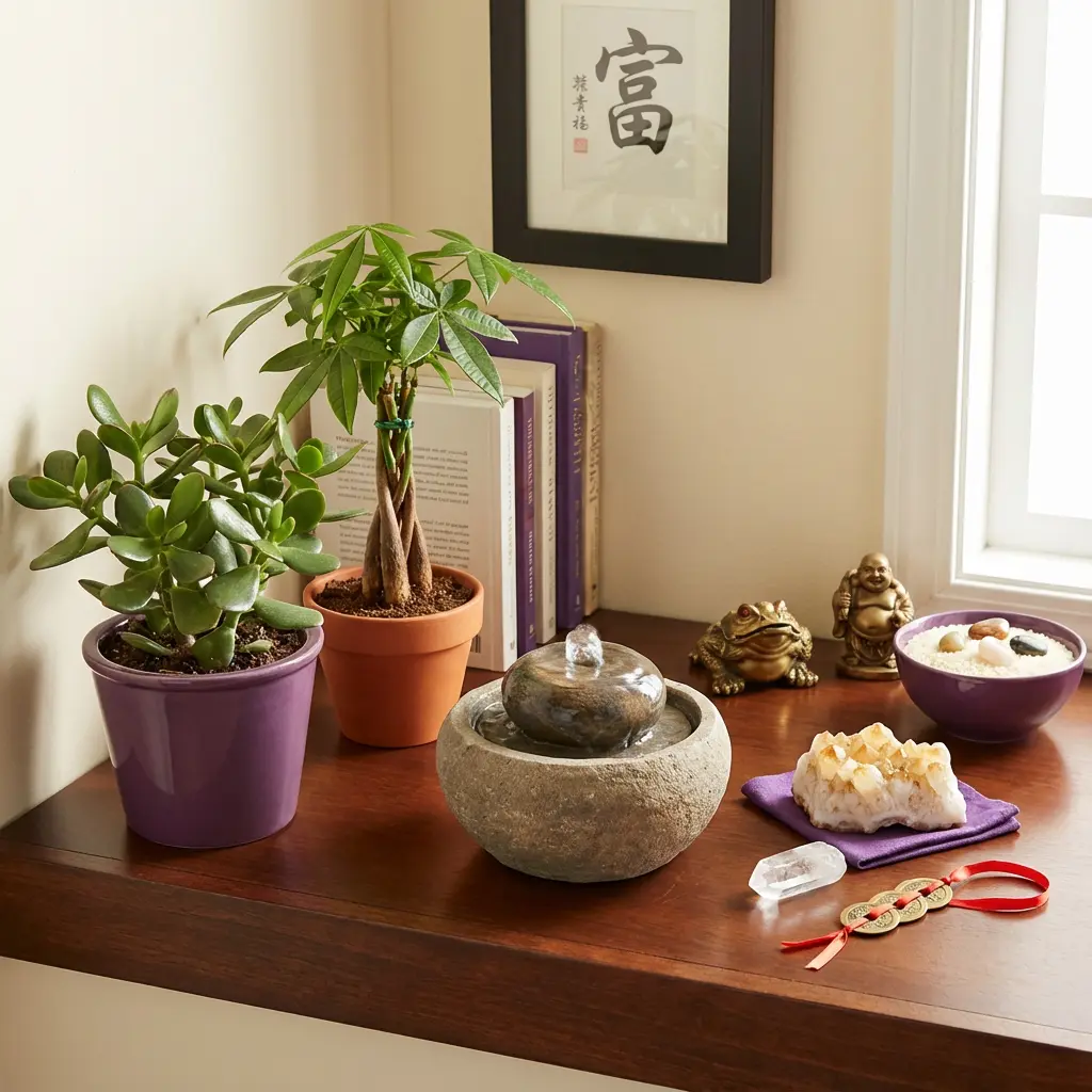 Complete feng shui wealth corner setup 2026