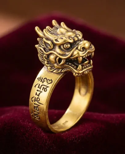 Pixiu mantra ring product photo