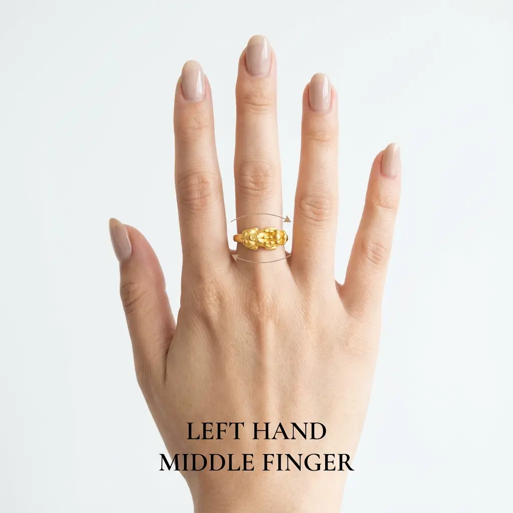 Pixiu ring placement guide