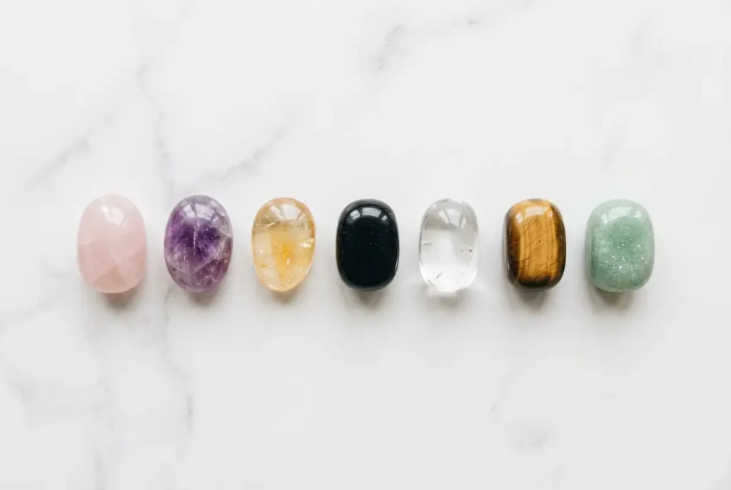 Seven popular crystal types for healing bracelets