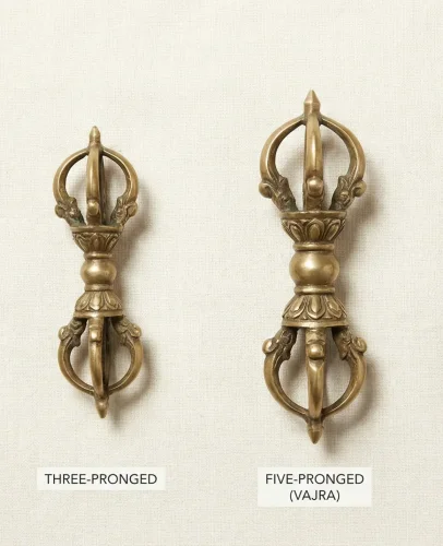 Dorje vajra prong types comparison chart