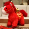 Year of the Horse Plush Doll – Lucky Zodiac Gift - Ingot Horse, 20*9.5*16cm