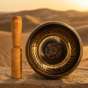 Tibetan Singing Bowl Om Mani Padme Hum