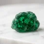Taurus Birthstone Color – Deep Green Emerald Gemstone Close-up of a deep green emerald gemstone representing the Taurus birthstone color