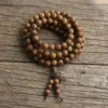 108 Mala Beads Bracelet Prayer Meditation Wood