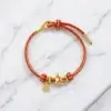 Year of the Horse Red String Copper Bracelet