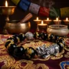 Pixiu Black Obsidian Bracelet – Feng Shui Wealth