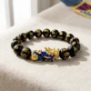 Feng Shui Black Obsidian Pixiu Bracelet