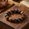 Multi-Color Tiger Eye Protection Bracelet
