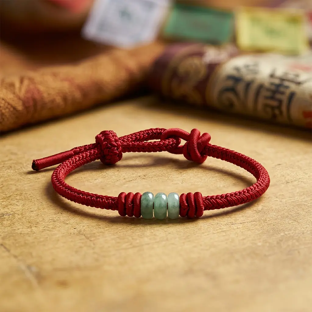 red-string-jade-bracelet-tibetan-endless-knot.webp Red string jade bracelet tibetan endless knot.webp