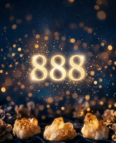 angel-number-888-money-abundance Glowing angel number 888 symbolizing money and abundance, surrounded by golden light