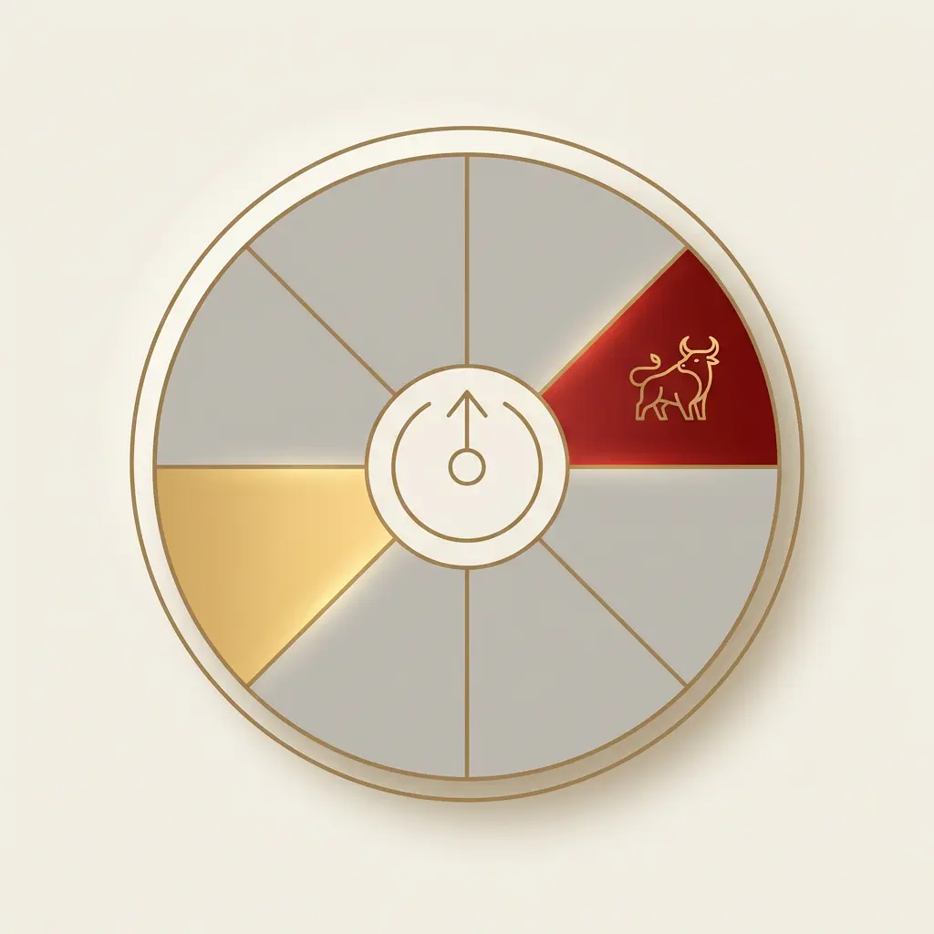Compass diagram of 2027 Tai Sui in the Southwest and Sui Po Year Breaker in the Ox's Northeast direction